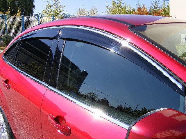 

Вітровики з хромом (4 шт, Niken) для Honda Civic Sedan VIII 2006-2011 рр.
