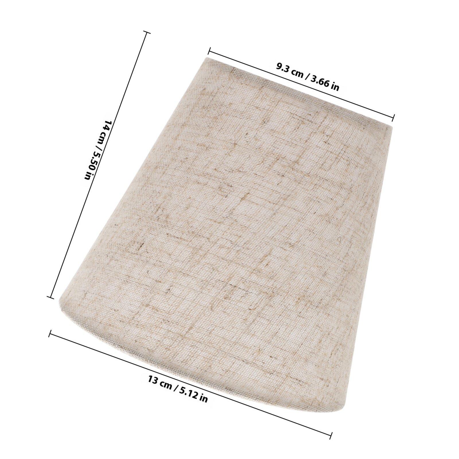 

Lightweight Fabric Lamp Shade for Table Desk Floor Lamp Replacement Cover Bedroom Living Room Home Decor Soft Illumination