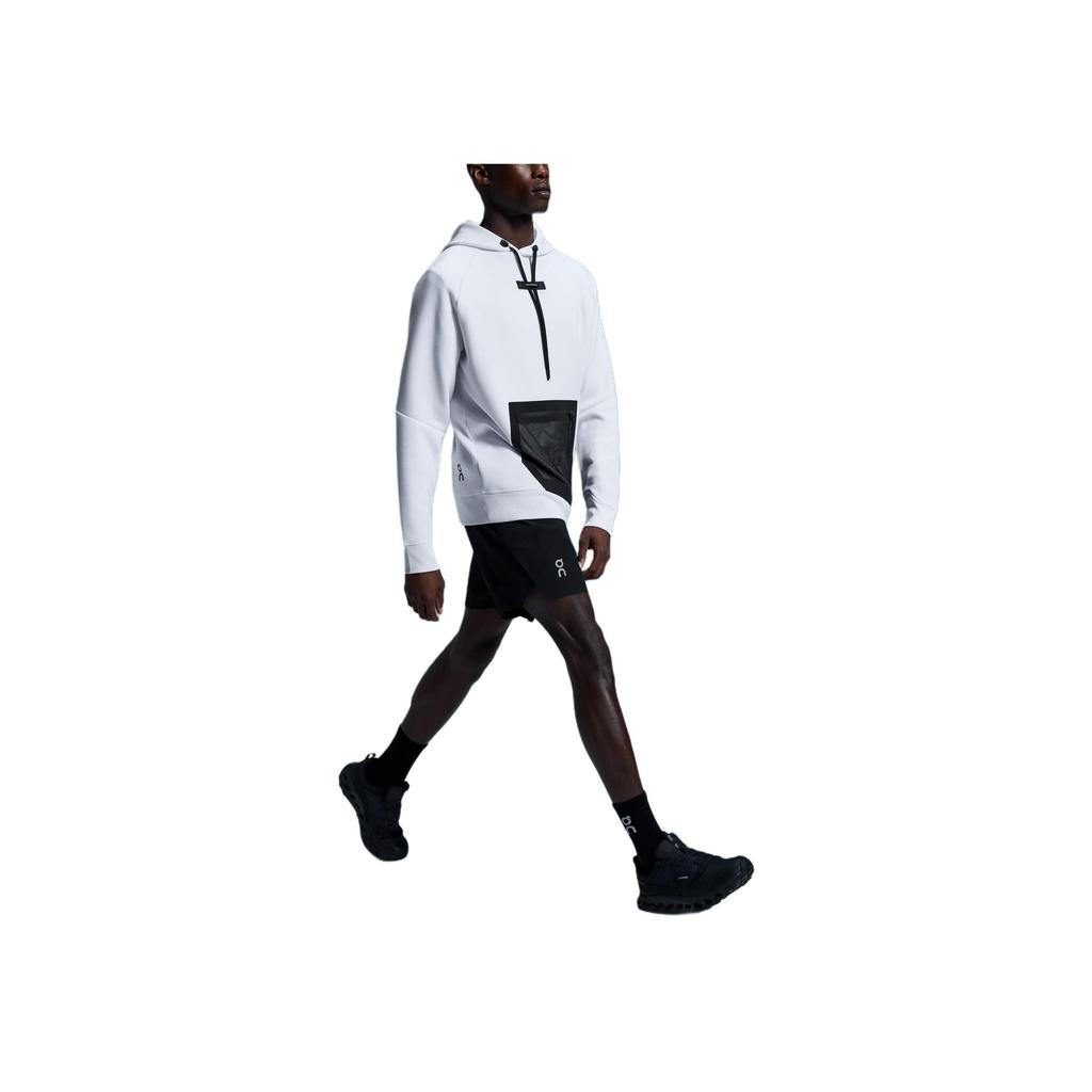 On Core Comfortable Versatile Lace-Up Three-Quarter Sports Shorts Men Shorts Black 1MF10740553