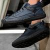 Fashion Handmade Leather Men Shoes Casual Slip On Loafers Breathable   Men Flats Plus Size Luxury Designer Shoes  Zapatos Hombre