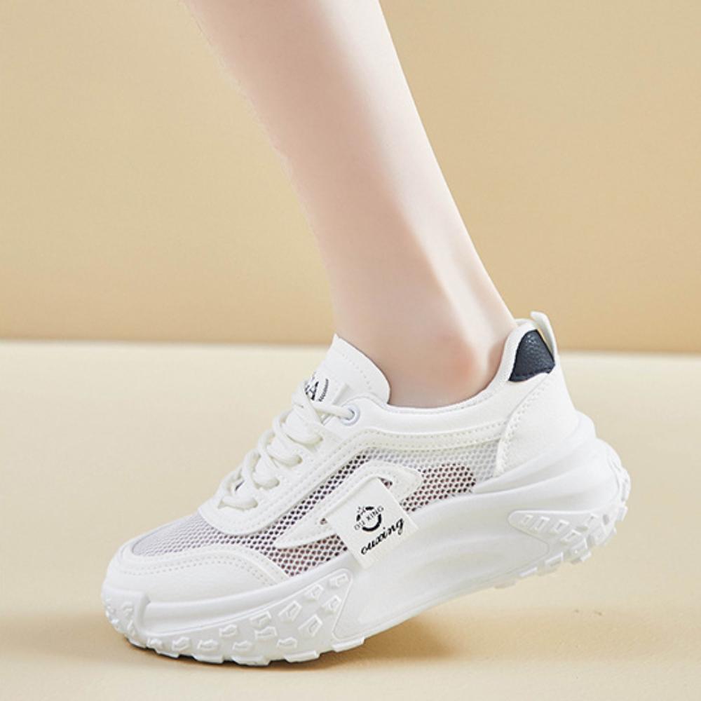 Daddy Shoes Женская спортивная и досуговая сетчатая дышащая обувь на толстой подошве — фото 9