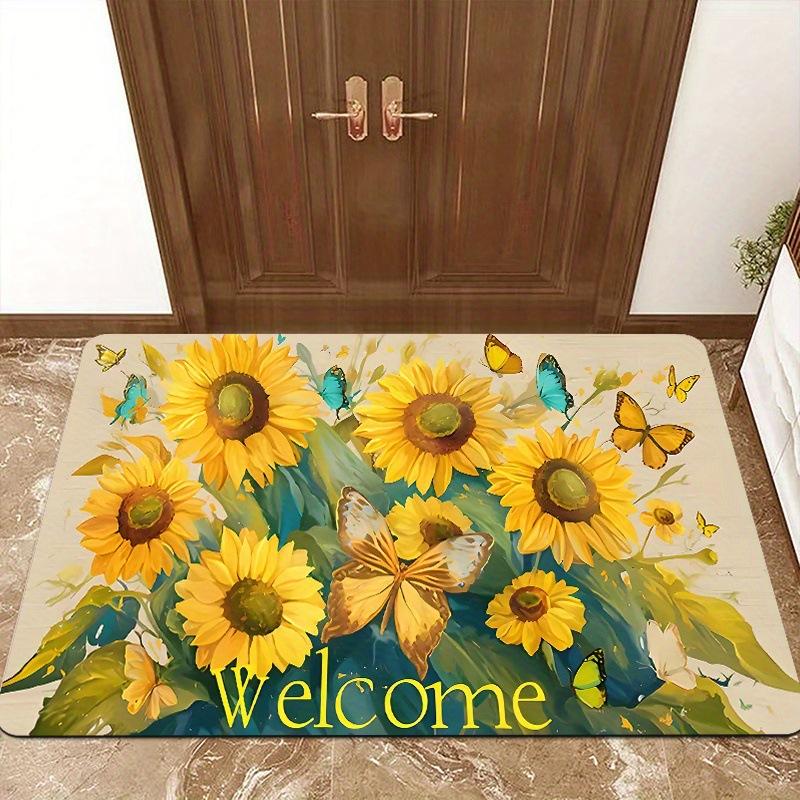 Entrance Door Mat Carpet Living Room Bedroom Household Dirt Resistant Non Slip Kitchen Floor Mat