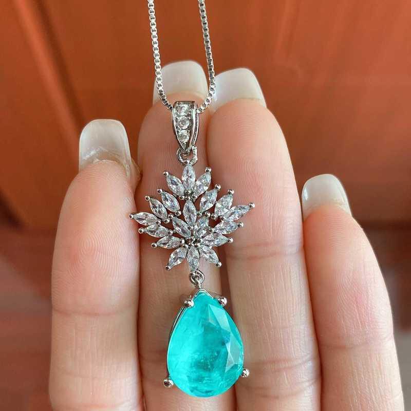 Sace Gems Klassische Kupferlegierung Zirkon Ohrringe Anhänger Halskette Schmuck Sets Hochzeit Party Geschenke