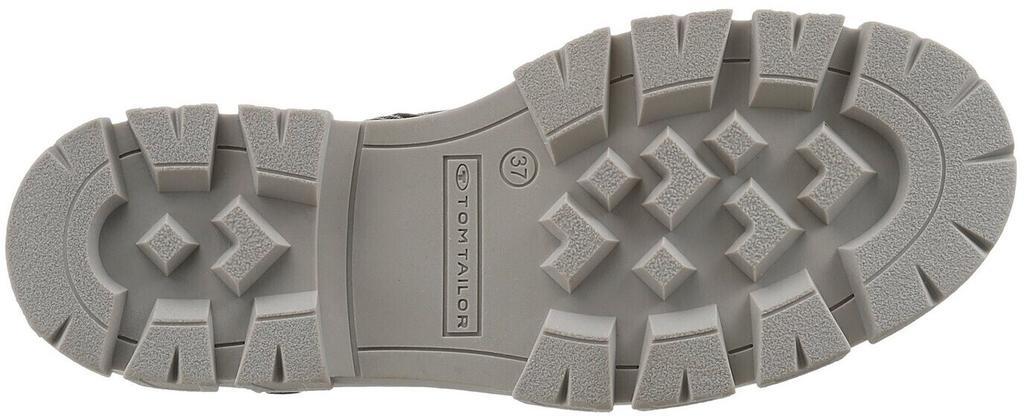 Ботинки Tom Tailor Lederimitat Textil grau