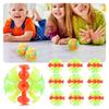 10 Suction Cup Toys, Fun Bounce Balls, PVC Suction Cups, Fun Bath Toys, Parent-Child Play, Gift for Boys and Girls (10 Pieces)