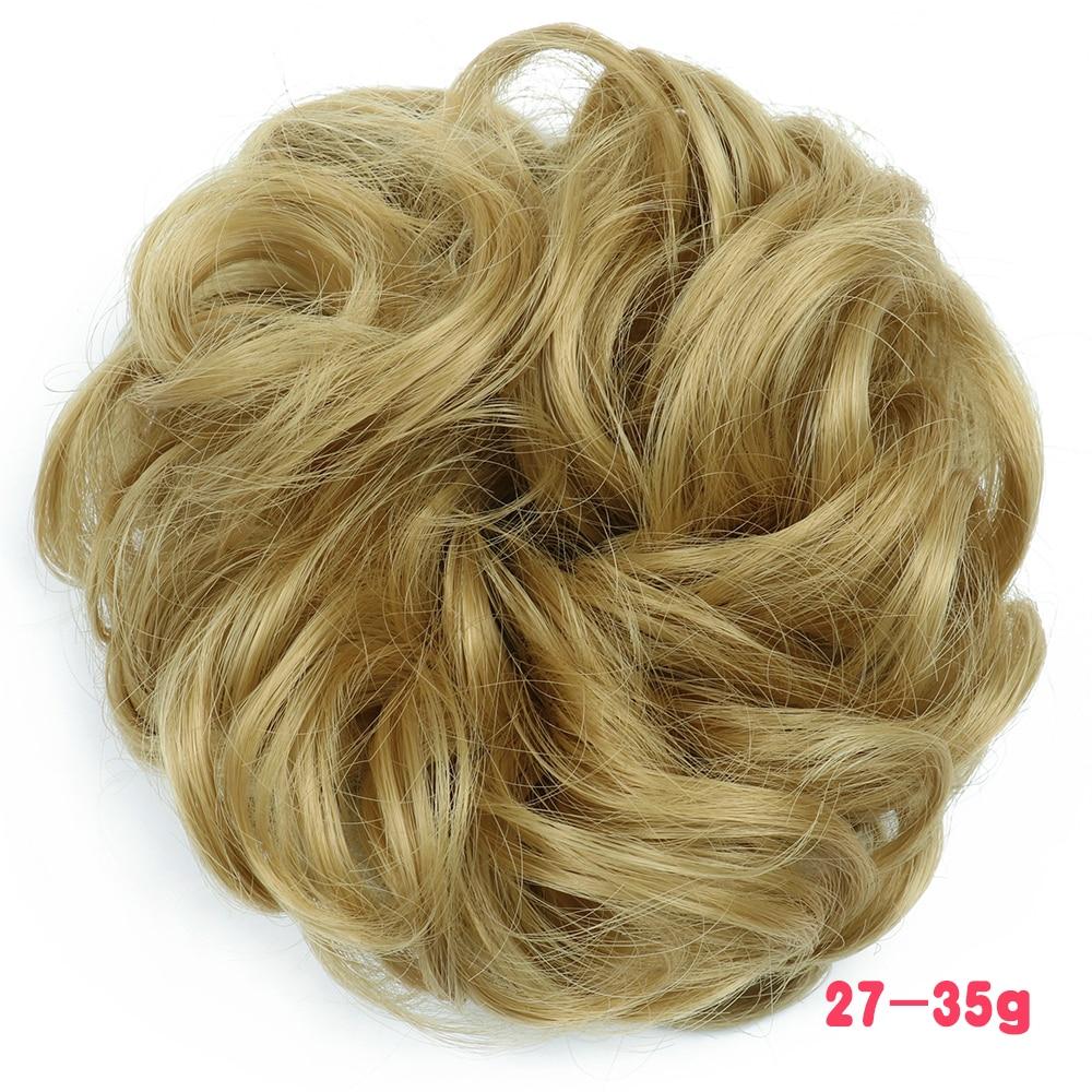 

MISSQUEEN Синтетичний кучерявий шиньйон Безладні гумки для волосся Гумка Пучок для волосся Шиньйон Високотемпературне волокно Натуральне штучне волосся China