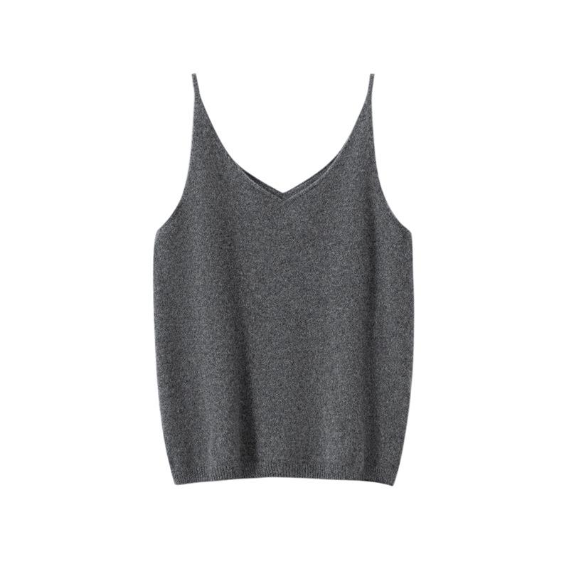 Women's 100% Pure Cashmere Slim Fit Pullover Cami - Autumn/Winter Collection