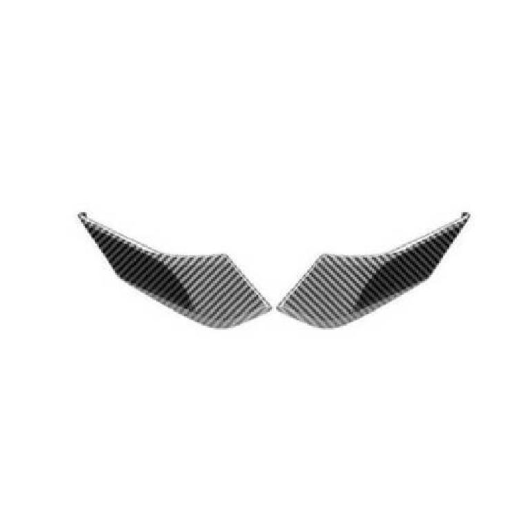 For Toyota Corolla Cross Exterior Window A-Pillar Trim Carbon Fiber -