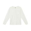 Sportswear Premium Crew Neck Comfortable Pullover Pocket Long Sleeve T-Shirt Men Tops Mountain-White IF0369121