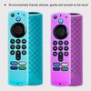 Lightweight Silicone Remote Case Luminous For Amazon Fire TV Stick (3rd Gen) L5B83G Replament Cover Shockproof Resistant