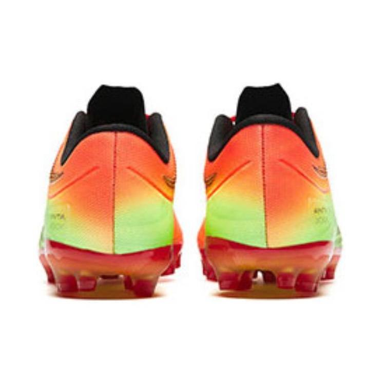 Anta MG Comfortable Slip Resistant Soccer Shoes Men's Fluorescent Laser Red 912332222-1