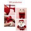 Beginners Crochet Kits DIY Crochet Christmas Kits Including Crochet Hook, Yarn Balls, Needle, Instructions, Accessories