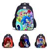 Sonic Wasserdichter Studentenrucksack mit großem Fassungsvermögen für Kinder Outdoor-Reisen
