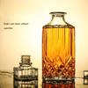 Decantador de Whisky Vodka Vino 950ml Botella de Vino Estilo Europeo Cuadrada Botella de Copa de Vino Cerveza Licores Vidrio Barra Decoración Hogar 2025 Nuevo