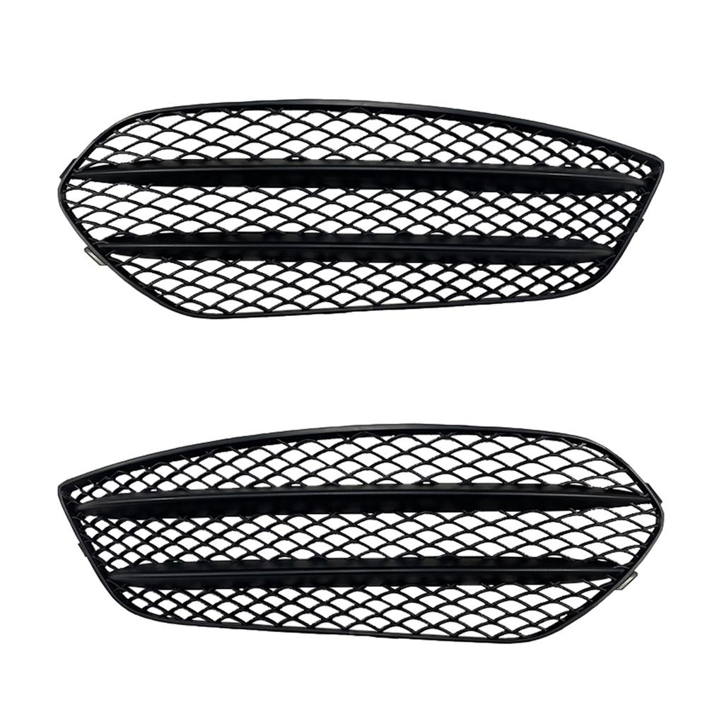 Front Side Grill Air Vent Trim Cover Mesh Grid For Mercedes Benz CLA Class W117 C117 CLA200 CLA220 CLA45 AMG Line 2013-2016