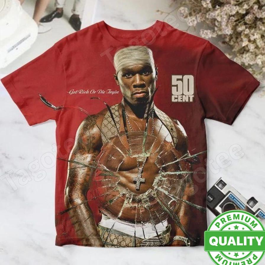 50 Cent Get Rich Or Die Tryin Album 3D AOP Shirt Unisex All Size S-6XL 1V0999 L