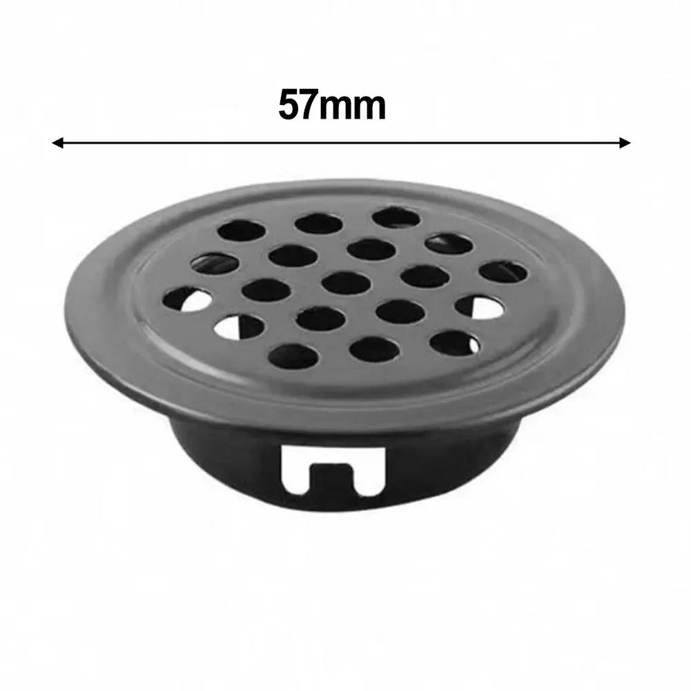 Vent Covers Stainless Steel 10pcs for Cabinets Designed To Support Proper Ventilation and Reduce Heat Accumulation