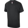 Nike Golden State Warriors Courtside Letter Pattern Printed Breathable Comfortable Short Sleeve T-Shirt Men Tops Black HF1659-010