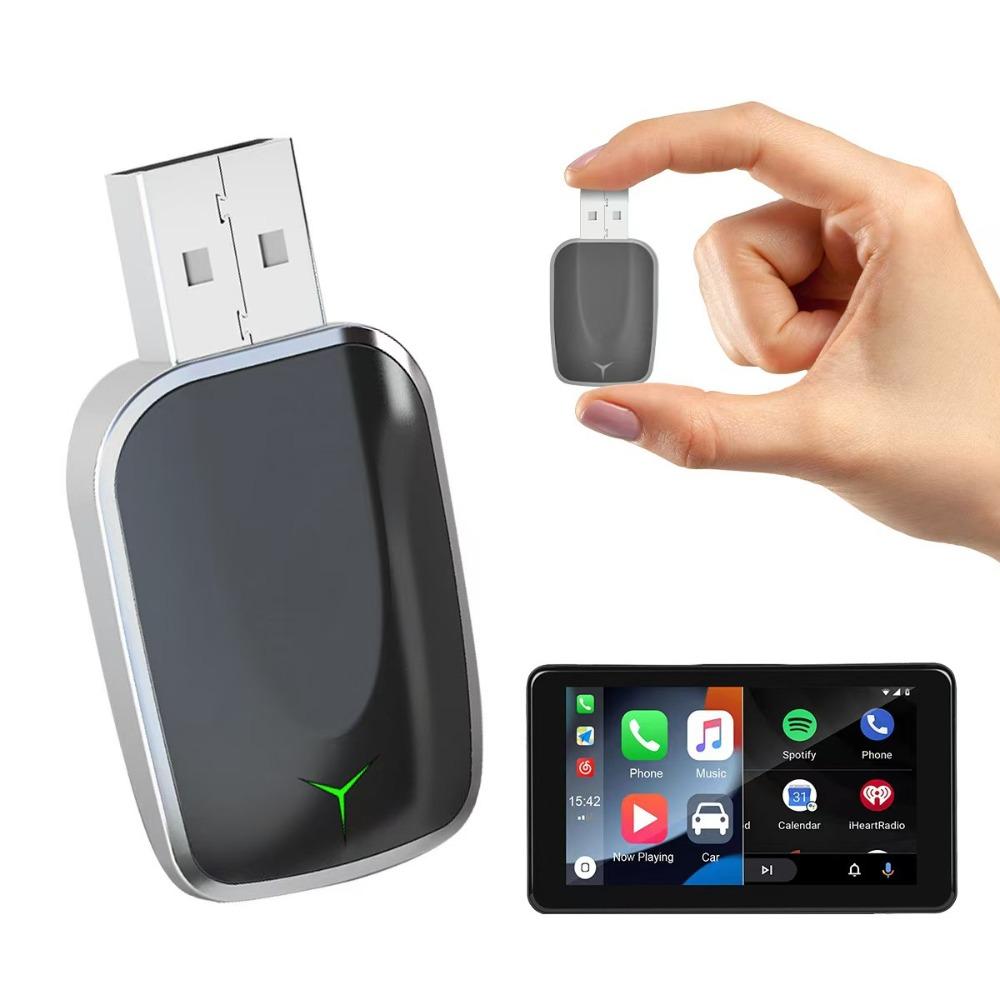 Wireless CarPlay Box Android Auto 2 in 1 Adapter Convert Wired to Wireless for Car Connectivity