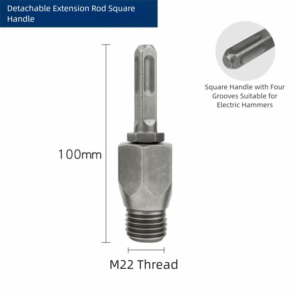 Portable M22 Diamond Drill Bit Adapter Connectors Screw Thread Durable Electric Drill Converter Drill Adapter Power Tool Part