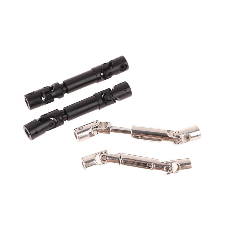 1Pair Mn99S/Mn98 Rc Car Drive Shaft Metal Nylon Rc Truck Drive Shaft For Rc Car Model Modification Upgrade Accessories