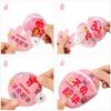 1-40PCS Cartoon Foldable Fan Summer Cute Mini Round Fan Creative Small Fresh Pocket Fan Simple Portable Collapsible Fan Hand Fan