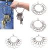 Portable Key Management Holder Keyring Heavy Duty Keychain Holder for Office