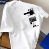 New Summer Men's Fashion T-shirt Personality Landscape Printed Men's T-shirt Top