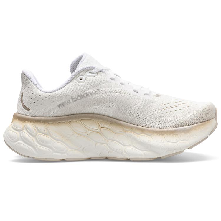 New Balance Fresh Foam X More V4 'White Gold Metallic' Women's