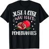 Nur ein Mädchen, das Granatäpfel liebt – Lustiges Granatapfel-T-Shirt