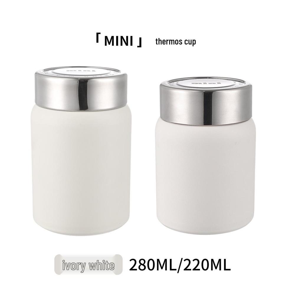 Stainless Steel Insulated Pocket Thermos: Fresh Color Tea & Water Cup for Office or School Use