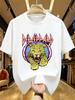 Def Leppard Adrenalize Leopard Unisex TShirt Unisex 100 Cotton Short Sleeve Y2k Oversized Tee Popular Streetwear Vintage Tops