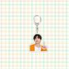 BTS Casual Style Keychain, Bangtan Boys Photo Keyring, Kpop Idol Bag Pendant for ARMY Fans(Jin RM Suga Jimin V J-Hope Jungkook)