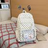 Schultasche Bedruckte Schultasche 1011 Schüler Mittelschüler Oberstufenschüler Bedruckter Gepunkteter Rucksack Harajuku Reise Rucksack