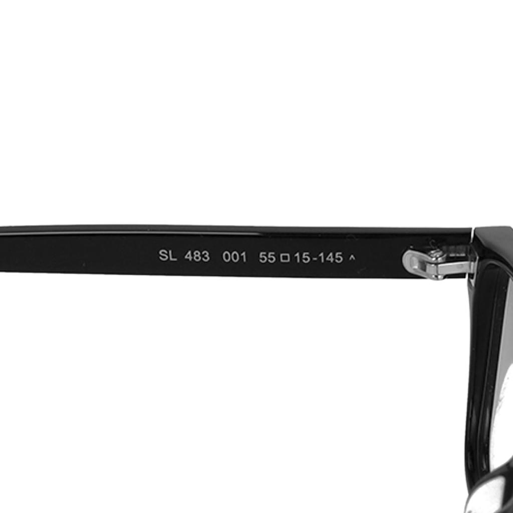 Saint Laurent SL 483 Men's Sunglasses, Size 001, One Size [Parallel Import]
