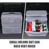 Car Soft Felt Storage Bag Organizer Car Foldable Trunk Bag Car Accessories For Honda Fit Mugen Insight Type S R VTEC DOHC Modulo Vezel Legend RR Si