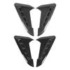 1 Coppia Decorazione Trim Sfiato Laterale Auto Sinistro Destro Copertura Sfiato Aria Laterale Parafanghi Auto Adesivo Decorativo per BMW X3 G01 X4 G02 M Sport 2018+