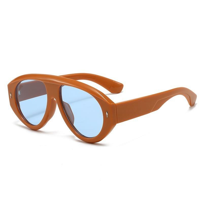 New Oversized Sunglasses Stylish Street-Style Shades Outdoor Travel UV-Protective Eyewear UV400 Unisex Classic Driving Glasses