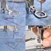 Picior presor Picior pentru matlasare Picior pentru broderie Picior pentru reparat mașină de cusut de uz casnic Picior presor cu vârf deschis Picior pentru matlasare Piesă pentru mașină de cusut