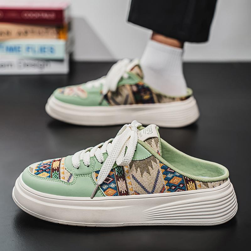 Mode CYYTL Herren Hausschuhe Sommer Freizeitschuhe Outdoor Atmungsaktive Sneaker Walking Wandern Pantoletten Luxus Designer Modehaus Slipper