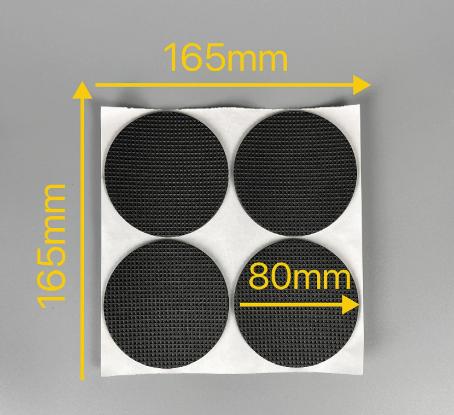 Multi Functional Self-adhesive Furniture Foot Pad, Can Be Cut and Scratch Resistant Floor Protection Pad, Durable Anti Slip Chair Legs, Table Legs