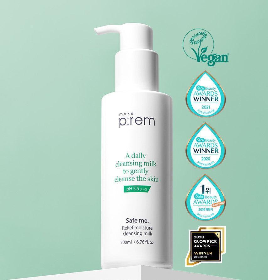 Make P:REM Safe Me. Relief Moisture Cleansing Milk 200ml