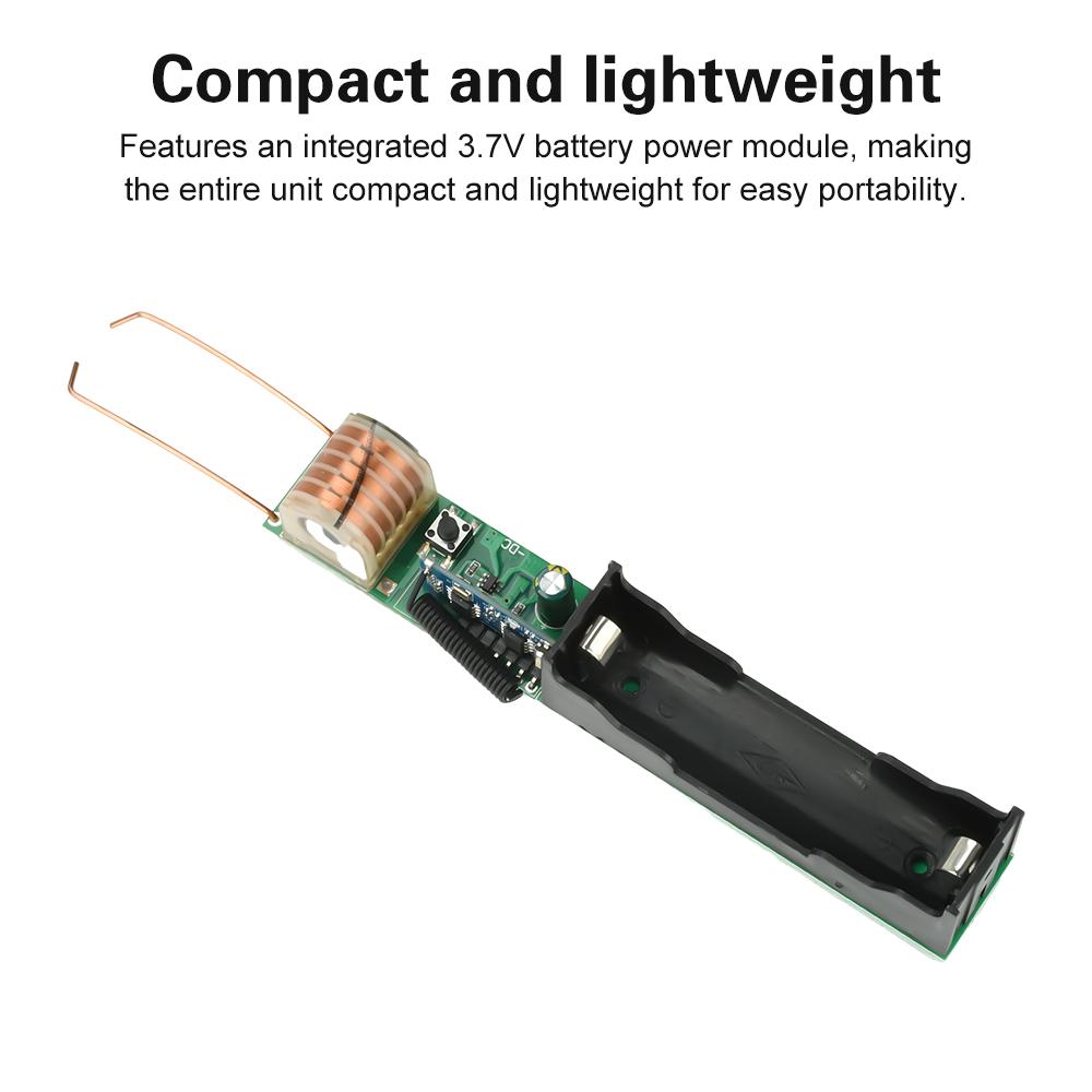 DC 3,7V až 15KV Modul zapalovače oblouku dálkově ovládaný Generátor vysokého napětí Měnič s boost cívkou Modul obloukového výboje