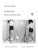 Live Stream Selfie Stick Tripod with Fill Light & Phone Holder
