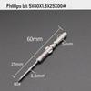 GOOD801 Electric Phillips Head Screwdriver Bit, 5mm Shank, 3mm Magnetic, 60mm Length