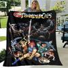 Thundercats anime printed blanket thin blanket Soft and comfortable blanket Home travel blanket bed linings birthday gift
