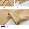 Kids' Khaki and Navy Elastic Waist Western Uniform Pants for Boys and Girls