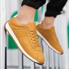 Casual Sneakers for Men Brown Fashion Sneakers Autumn Leisure Men's Running Shoes Student Comfortable Outdoor Walking Shoes 2026