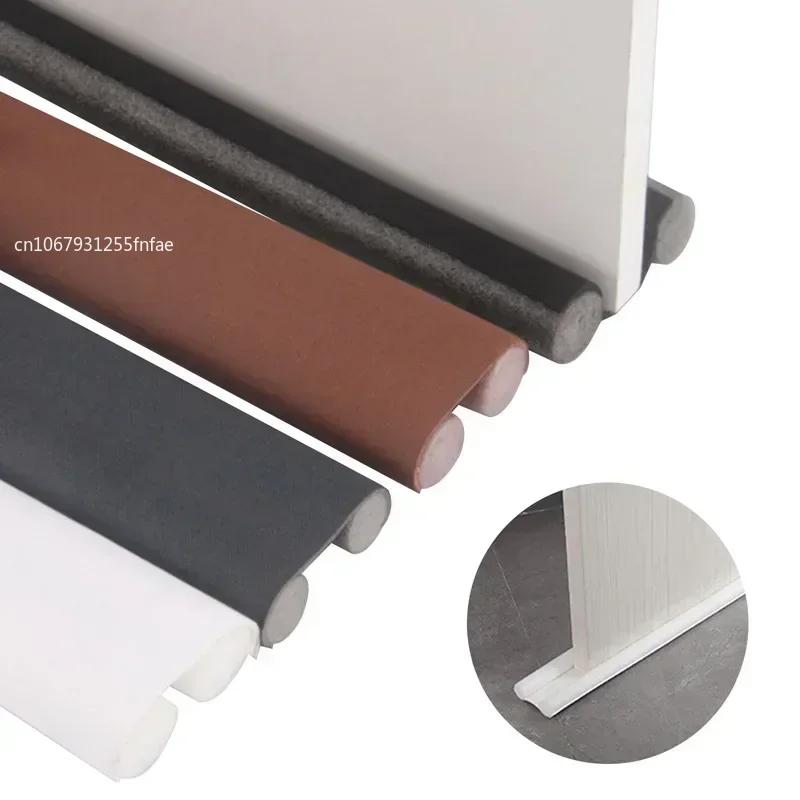 1PC Flexible Under Door Draft Stopper Door Bottom Seal Strip Weather Strip Thicker Anti-Cold Gap Blocker Sealing Weather Strip