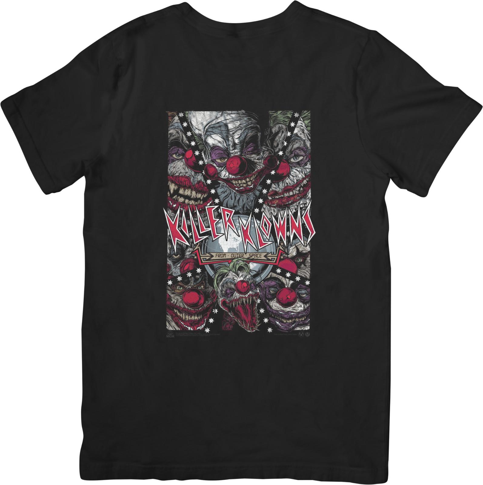 

Killer Klowns Music Unisex Fit for Men Women Quality Cotton T-Shirt Black XL